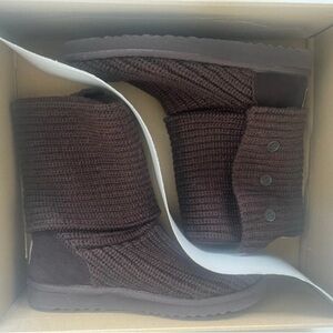 UGG Chocolate Knit Boots